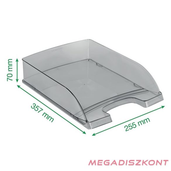 Irattartó tálca LEITZ Plus víztiszta