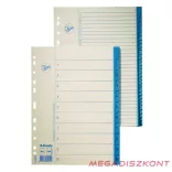 Regiszter ESSELTE A/4 karton 1-10