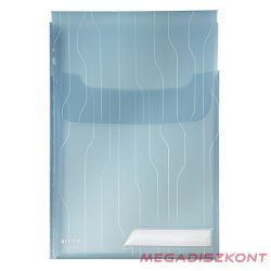   Lefűzhető genotherm LEITZ CombiFile Jumbo A/4 200 mikron füles kék 3 darabos
