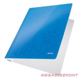 Gyorsfűző LEITZ Wow A/4 laminált karton kék