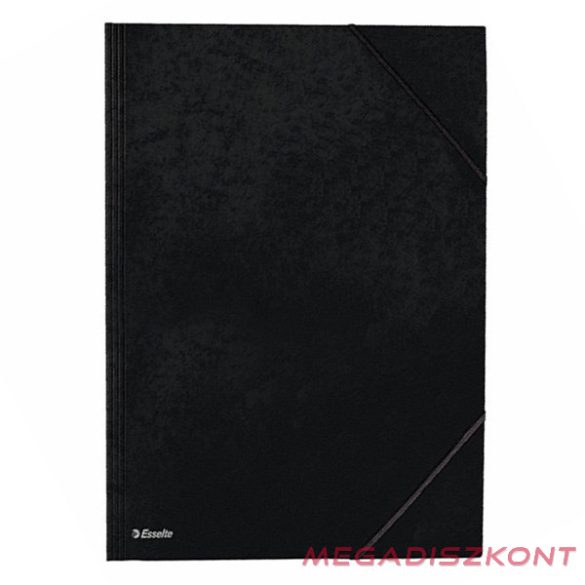 Gumis mappa ESSELTE Rainbow A/3 karton 25 mm fekete