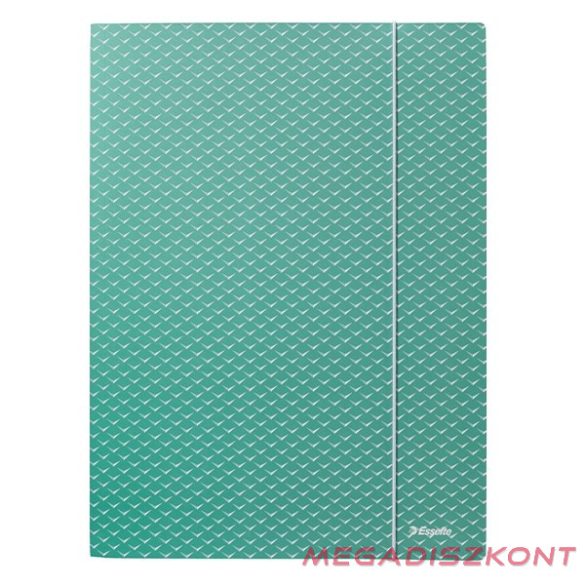 Gumis mappa ESSELTE Colour Breeze A/4 karton zöld