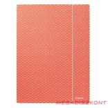 Gumis mappa ESSELTE Colour Breeze A/4 karton korall