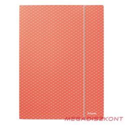 Gumis mappa ESSELTE Colour Breeze A/4 karton korall