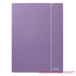 Gumis mappa ESSELTE Colour Breeze A/4 karton levendula