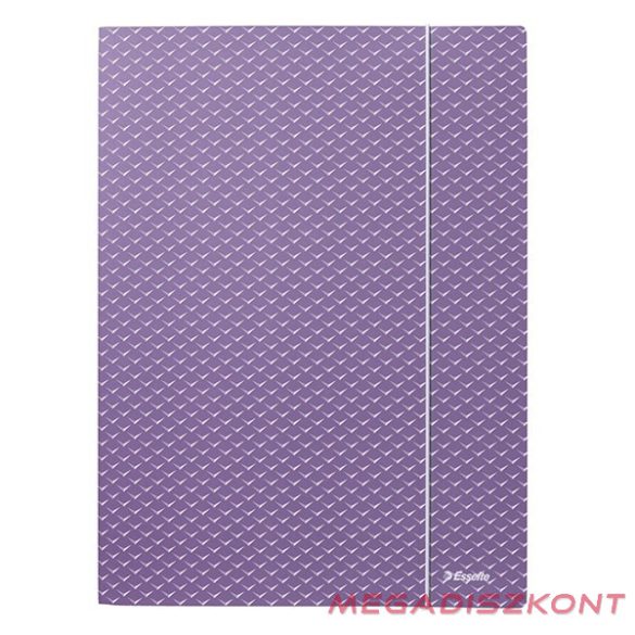Gumis mappa ESSELTE Colour Breeze A/4 karton levendula