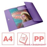 Gumis mappa ESSELTE Colour Breeze A/4 PP 15 mm levendula