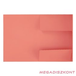 Iratgyűjtő ESSELTE A/4 3 pólyás karton 275 g piros