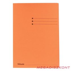 Iratgyűjtő ESSELTE A/4 3 pólyás karton 275 g narancs