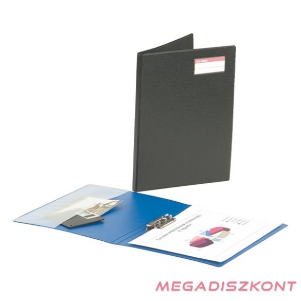 Mappa villámzáras ESSELTE Standard A/4 kék