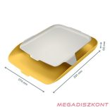 Irattartó tálca rendező tálcával LEITZ  Cosy meleg sárga