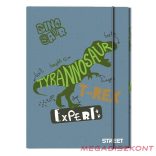 Gumis mappa STREET A/4 1 cm gerincvastag Dino