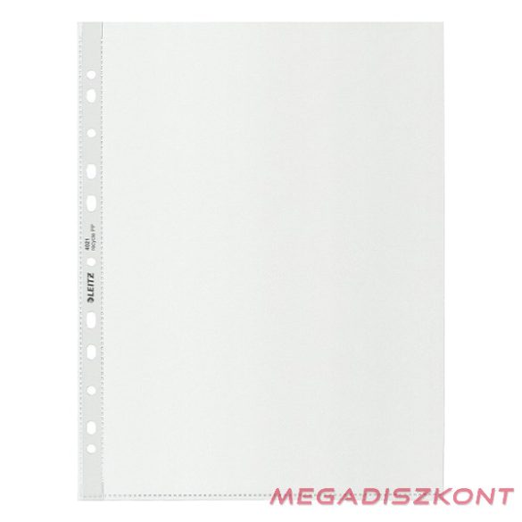 Lefűzhető genotherm LEITZ Recycle A/4 maxi 100 mikron narancsos 25 darabos