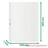 Lefűzhető genotherm LEITZ Recycle A/4 100 mikron narancsos 25 darabos