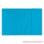 Iratgyűjtő LEITZ Recycle  A/4 3 pólyás karton kék