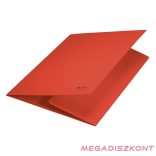 Iratgyűjtő LEITZ Recycle  A/4 3 pólyás karton piros