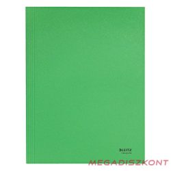 Iratgyűjtő LEITZ Recycle  A/4 3 pólyás karton zöld