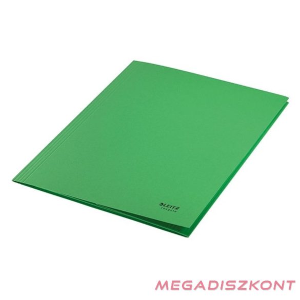 Iratgyűjtő LEITZ Recycle  A/4 3 pólyás karton zöld