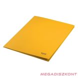 Iratgyűjtő LEITZ Recycle  A/4 3 pólyás karton sárga