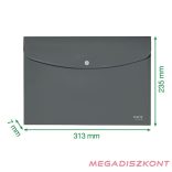 Irattasak LEITZ Recycle A/4 PP patentos piros