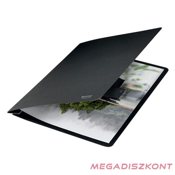 Gyorsfűző LEITZ Recycle  A/4  karton fekete