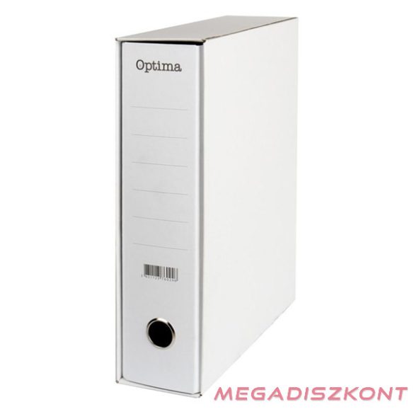 Iratrendező tokos OPTIMA A/4 80mm fehér