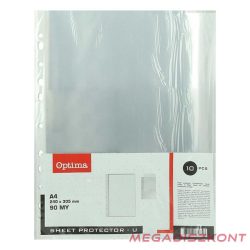   Lefűzhető genotherm OPTIMA A/4 90 mikron víztiszta 10 darabos