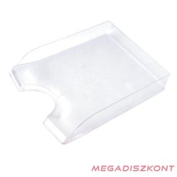 Irattartó tálca OPTIMA műanyag áttetsző