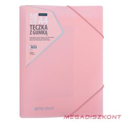 Gumis mappa ASTRA PP pasztelline A/4 vegyes színekben