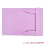 Gumis mappa ASTRA PP pasztelline A/4 vegyes színekben