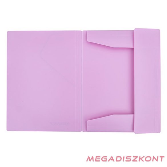 Gumis mappa ASTRA PP pasztelline A/4 vegyes színekben