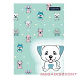 Gumis mappa ASTRA karton pasztelline A/4 animals