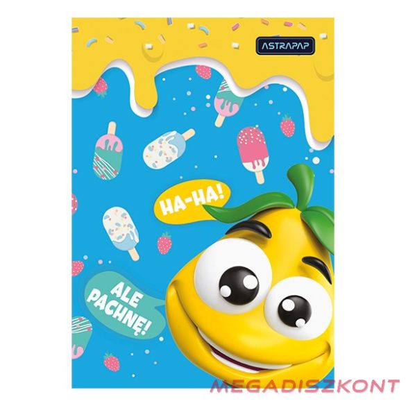 Gumis mappa ASTRA karton pasztelline illatos A/4 frutos