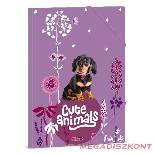 Gumis mappa ARS UNA A/4 Cute Animals-Puppy