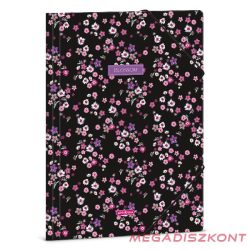 Gumis mappa ARS UNA A/4 Pearl Blossom Black