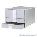 Irattartó HAN Impuls A4/C4 3 fiókos szürke