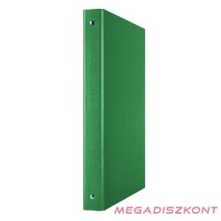 Gyűrűskönyv DONAU A/4 35 mm 4 gyűrű karton zöld