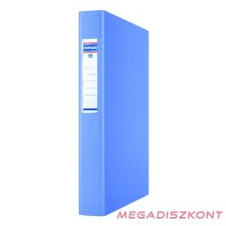 Gyűrűskönyv DONAU A/4 40 mm 2 gyűrű karton kék