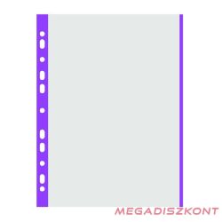   Lefűzhető genotherm DONAU A/4 40 mikron víztiszta lila szélű 100 darabos