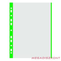   Lefűzhető genotherm DONAU A/4 40 mikron víztiszta zöld szélű 100 darabos