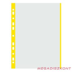   Lefűzhető genotherm DONAU A/4 40 mikron víztiszta sárga szélű 100 darabos