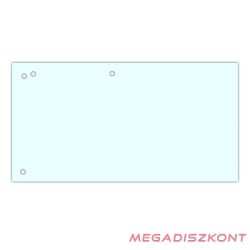 Elválasztócsík DONAU 105x235 mm karton fehér 100 darabos
