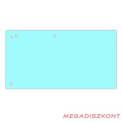 Elválasztócsík DONAU 105x235 mm karton kék 100 darabos