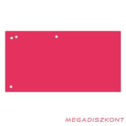 Elválasztócsík DONAU 105x235 mm karton piros 100 darabos
