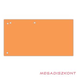   Elválasztócsík DONAU 105x235 mm karton narancssárga 100 darabos