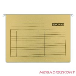 Függőmappa DONAU A/4 karton barna 25 darabos