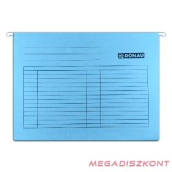 Függőmappa DONAU A/4 karton kék 25 darabos