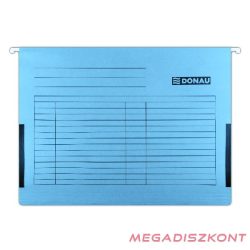   Függőmappa oldalvédelemmel DONAU A/4 karton kék 25 darabos