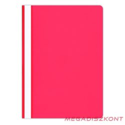 Gyorsfűző DONAU A/4 műanyag piros 10 darabos