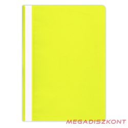 Gyorsfűző DONAU A/4 műanyag sárga 10 darabos
